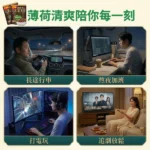 張新發5元薄荷檳榔｜6g小袋裝海南青果檳榔乾・百年古法工藝：圖片 4